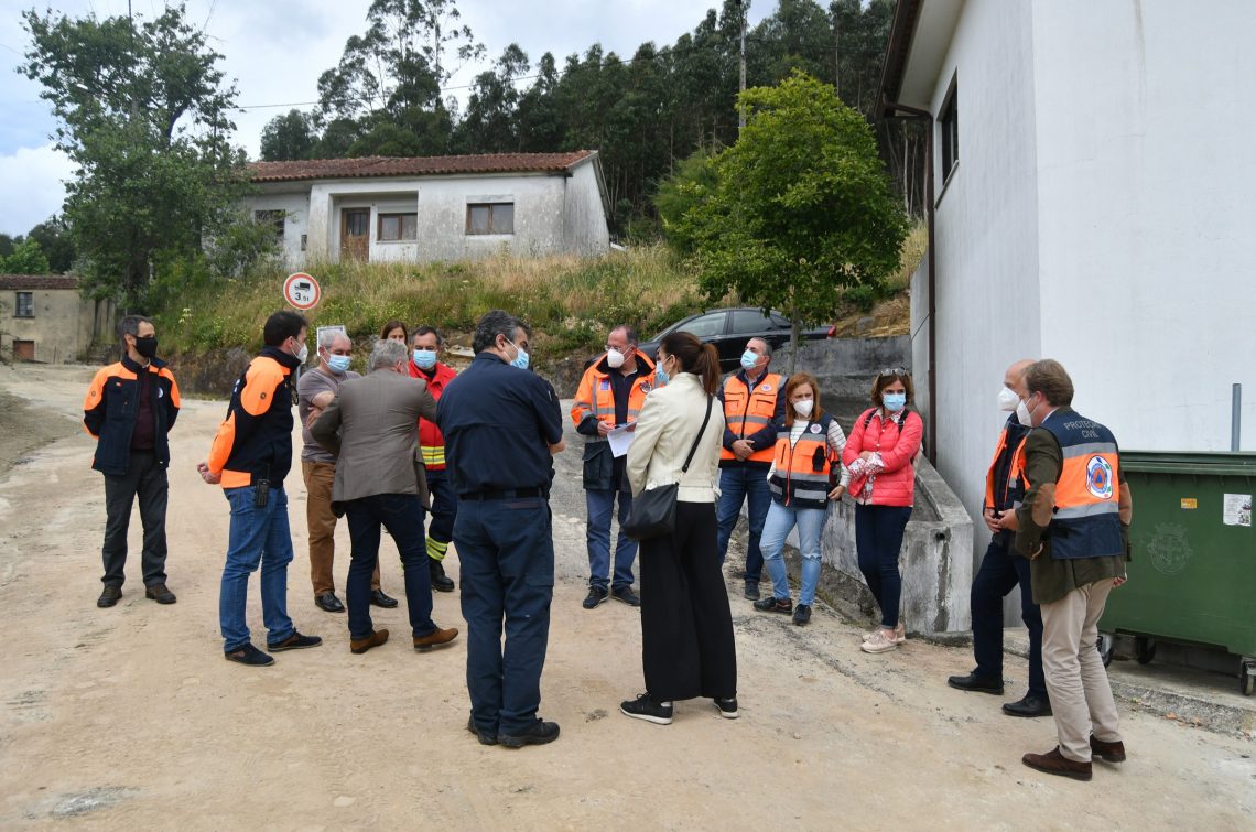 Simulacro prepara população de Albergaria para responder aos incêndios