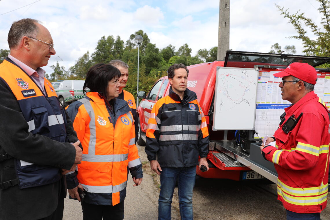 Simulacro de incêndio rural testa meios da Proteção Civil em Espinheiro
