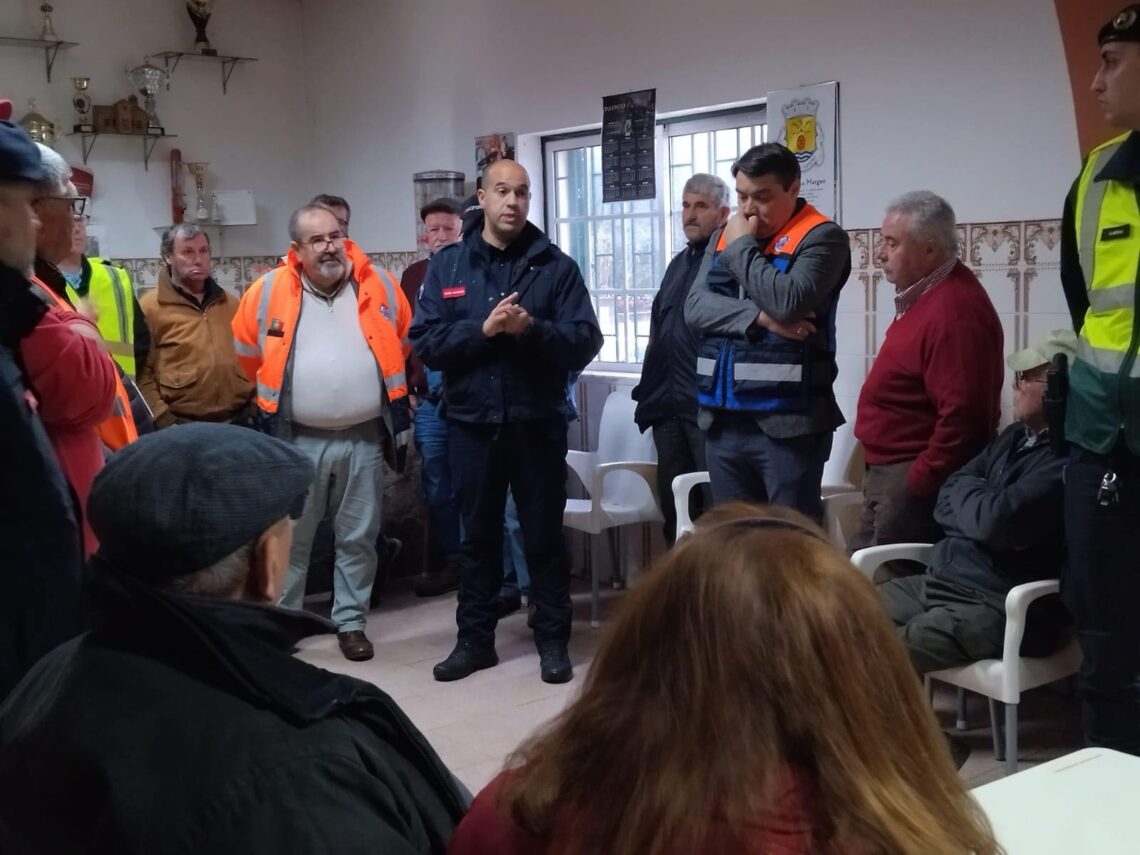 Gavião: Exercício de evacuação em Monte dos Pereiros e Moinho do Torrão