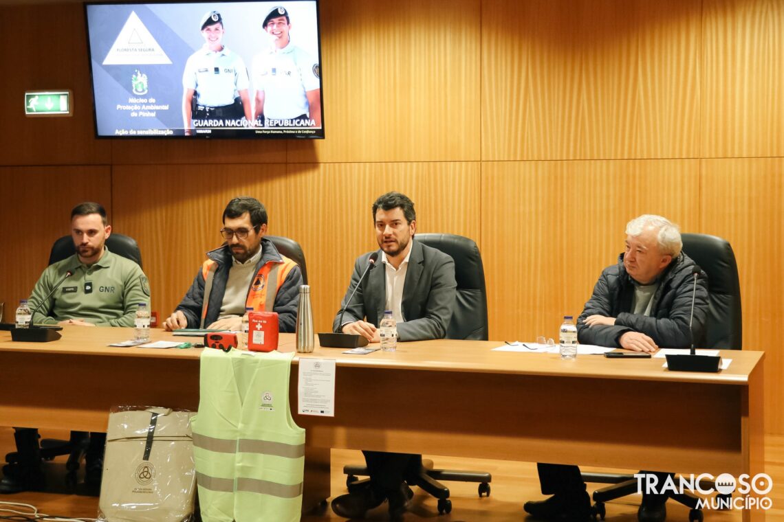 Campanha “Floresta Segura 2026” apresentada no Pavilhão Multiusos de Trancoso