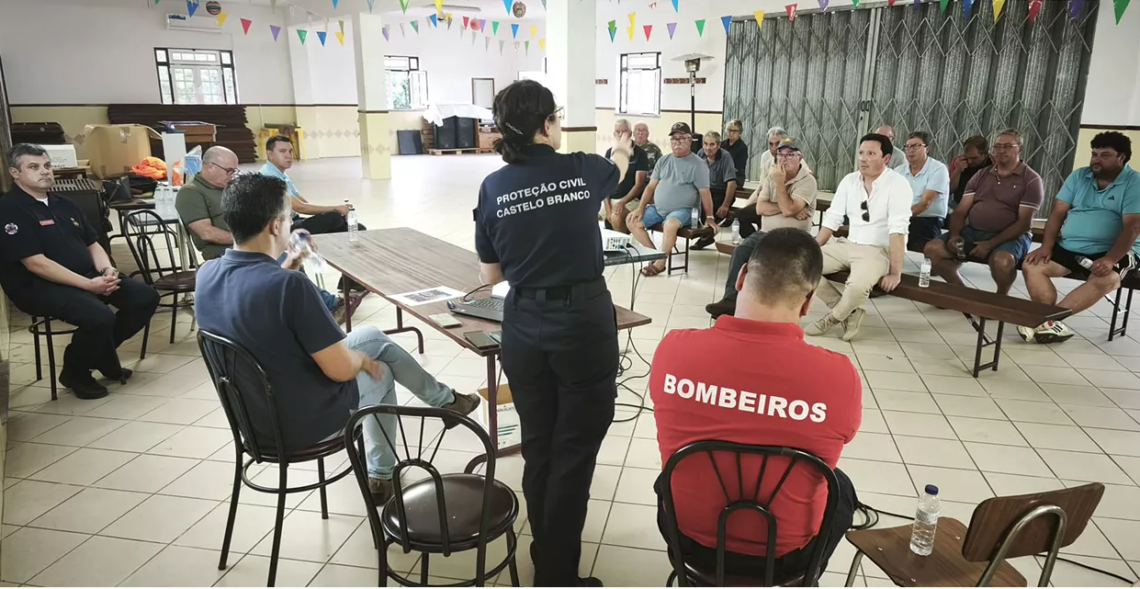 CASTELO BRANCO: Serviço Municipal de Proteção Civil implementa duas novas “Aldeias Seguras” e “Pessoas Seguras” na freguesia de Almaceda